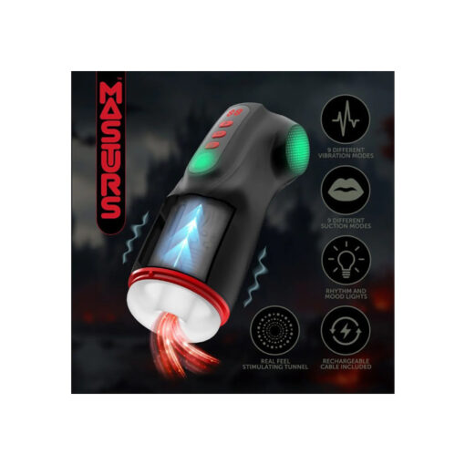 Masturs Raven masturbador realidad aumentada + accesorios - Imagen 7