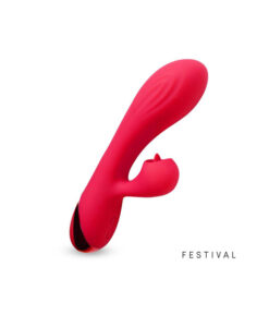 Alternative view of Turna conejito vibrador recargable