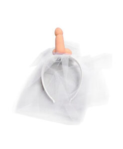 Velo novia despedida blanco