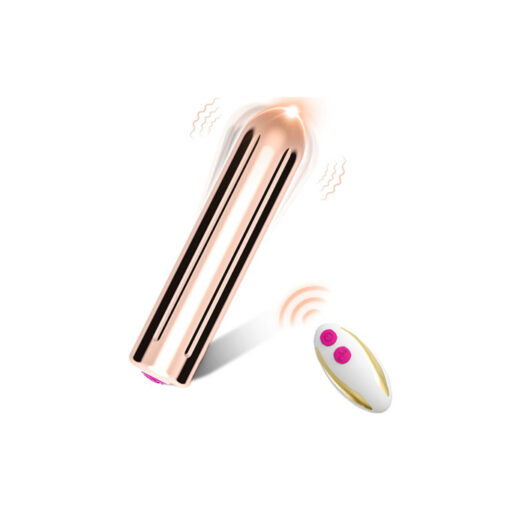 Golden bala vibradora recargable con mando