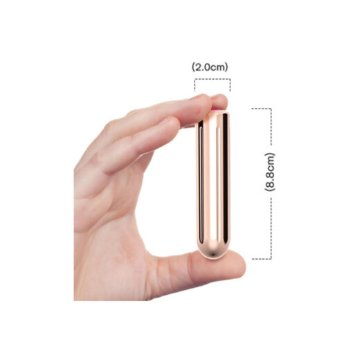 Golden bala vibradora recargable con mando - Imagen 2