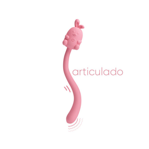 Cute Bunny varita vibradora ultra fina - Imagen 2