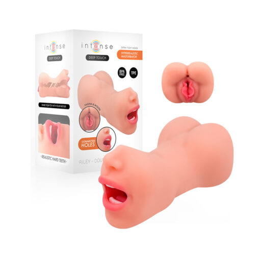 Deep Touch masturbador boca y vagina