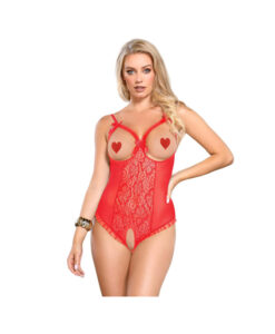 Paris Hollywood body abierto rojo S/M