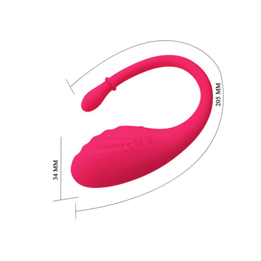 Undine huevo vibrador bluetooth rosa - Imagen 3