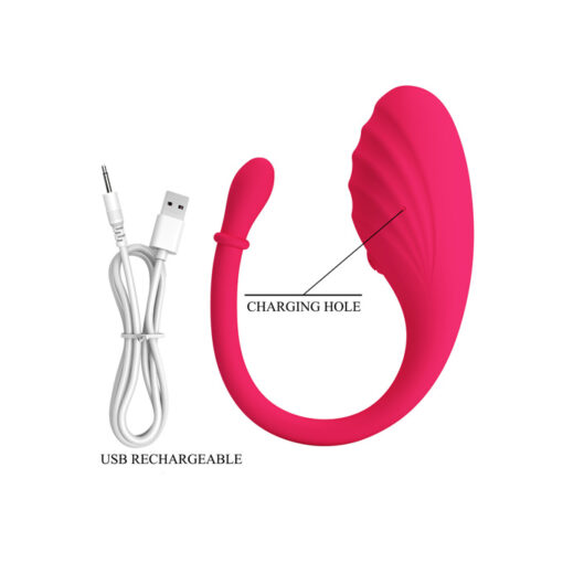 Undine huevo vibrador bluetooth rosa - Imagen 2