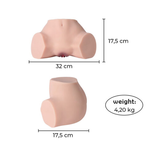 Fennie culito vibrador tamaño real USB - Imagen 9