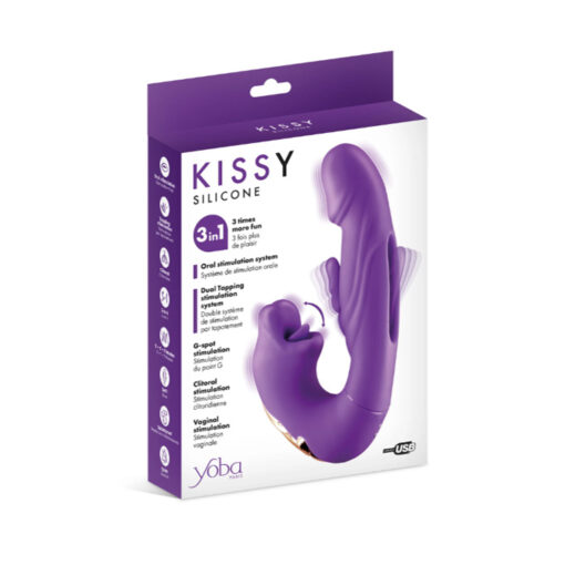 Kissy boca con movimiento y vibración con aleteo