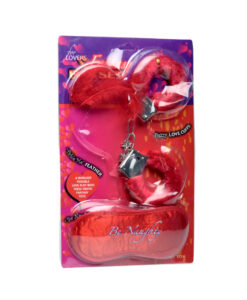 Alternative view of Fantasy set de sensual básico rojo