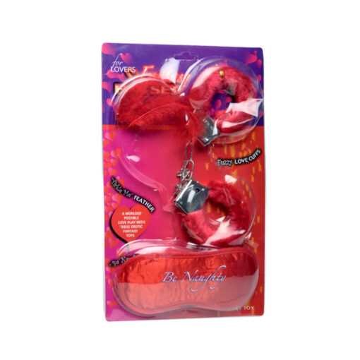 Fantasy set de sensual básico rojo - Imagen 2