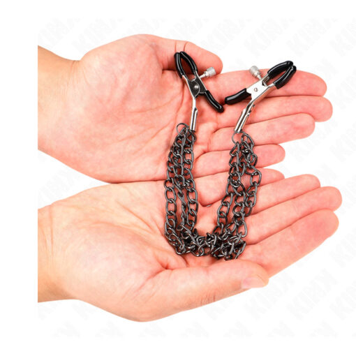 Kink pinzas pezones triple cadena - Imagen 3