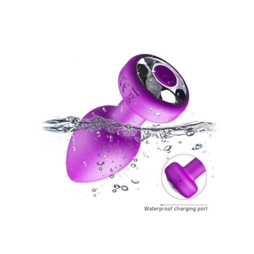 Dilatador anal con mando recargable S - Imagen 4