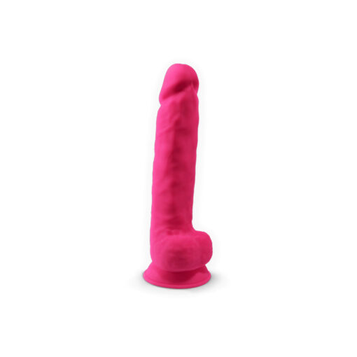 Silexd dildo termorreactivo 15" XXL fucsia - Imagen 4