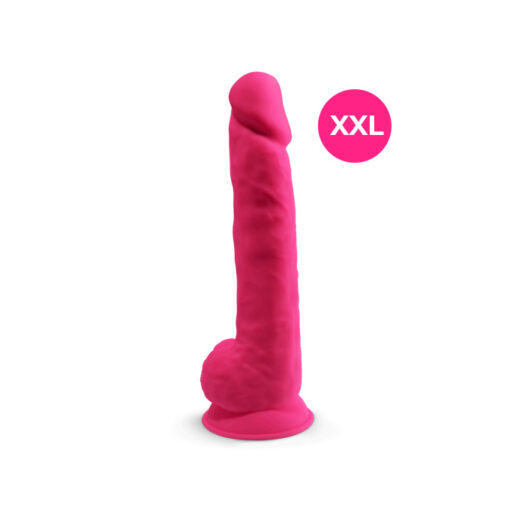 Silexd dildo termorreactivo 15" XXL fucsia
