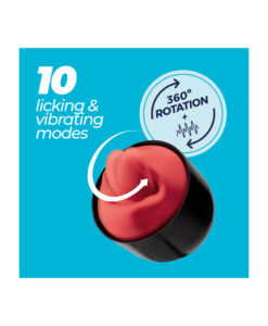 Alternative view of Slurpy masturbador desmontable con sexo oral