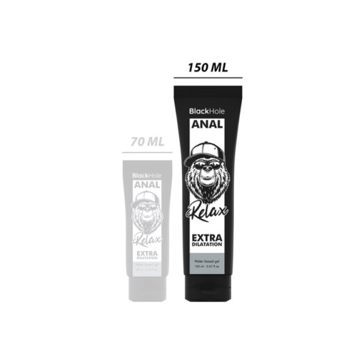 Black Hole lubricante anal relajante base agua 150 ml