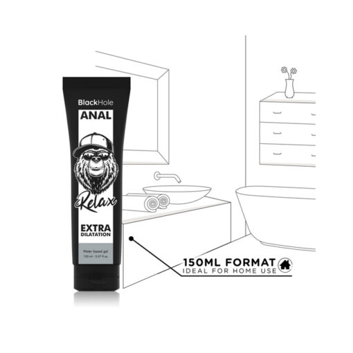 Black Hole lubricante anal relajante base agua 150 ml - Imagen 5