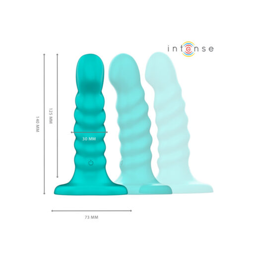 Buffy vibrador silicona estriado con mando a distancia - Imagen 4