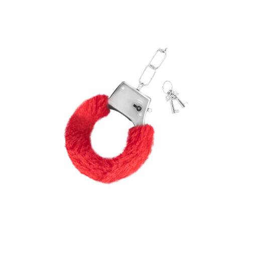 Love Cuffs esposas básicas rojas - Imagen 3