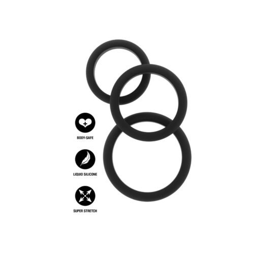 Extreme Penis Gear pack de anillas silicona suave - Imagen 2