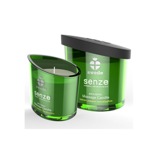 Swede vela de aceite para masaje limón pimienta eucalipto
