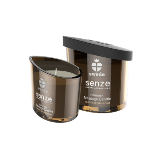 Swede vela de aceite para masaje vainilla y sándalo