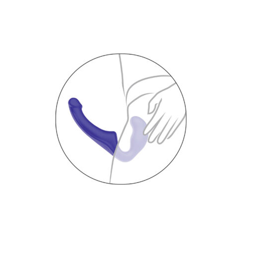 Bend Over arnés sin tiras de silicona - Imagen 2