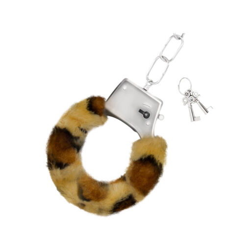 Love Cuffs esposas básicas leopardo - Imagen 2