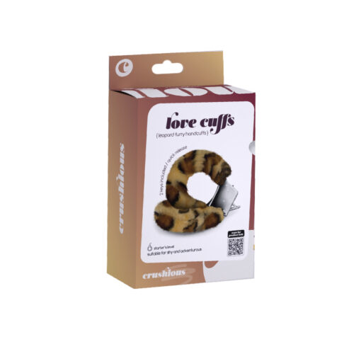 Love Cuffs esposas básicas leopardo - Imagen 4