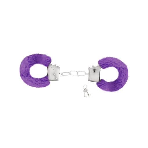 Love Cuffs esposas básicas moradas - Imagen 2