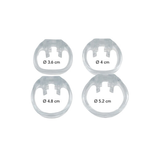 Extreme jaula castidad transparente S - Imagen 3
