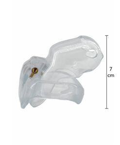 Alternative view of Extreme jaula castidad transparente S