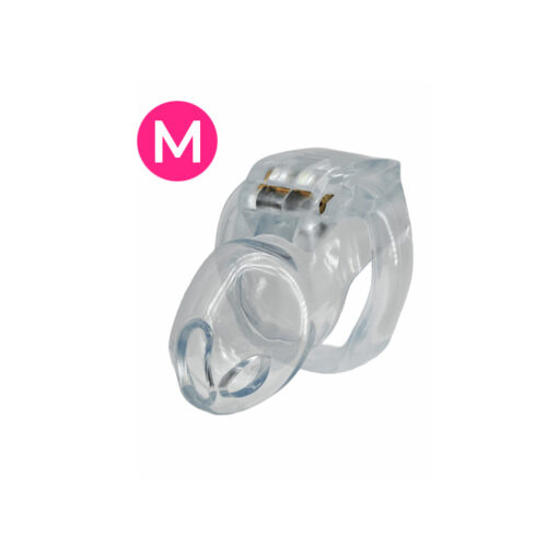 Extreme jaula castidad transparente M