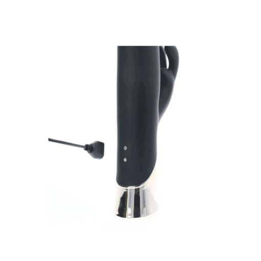 Fuzzy conejito vibrador con impulsos recargable - Imagen 3