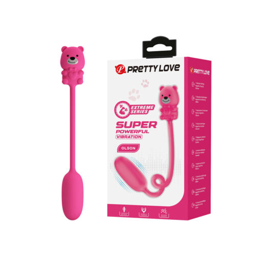 Olson huevo vibrador de osito ultra potente - Imagen 4