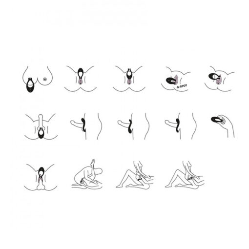 Ride to paradise vibrador para parejas con mando - Imagen 4