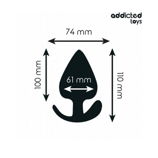 Plug redondo tope forma de ancla XXL - Imagen 4