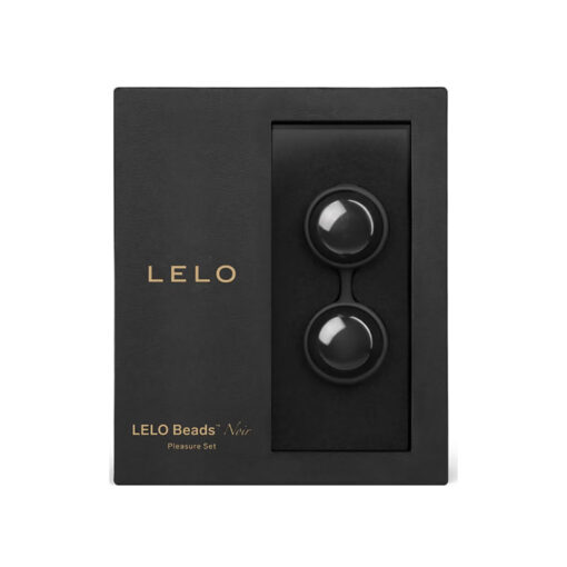Lelo Beads Noir bolas chinas con dos pesos - Imagen 5