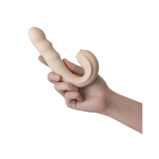 Gigi Wabi vibrador doble con giro y lengua - Imagen 2