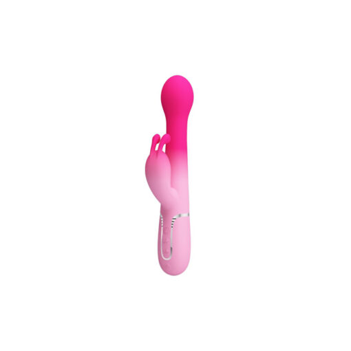 Dejon vibrador con penetración y bolas giratorias fucsia - Imagen 7
