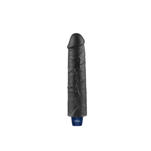 Lovetoy vibrador tacto piel potente USB 9,5" negro