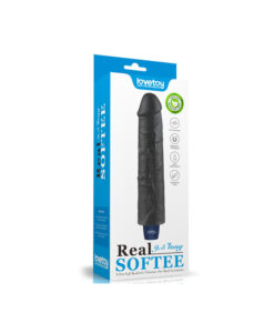 Alternative view of Lovetoy vibrador tacto piel potente USB 9,5" negro