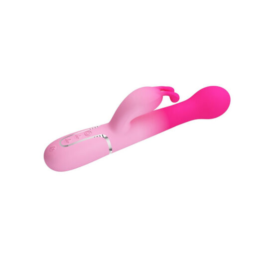 Dejon vibrador con penetración y bolas giratorias fucsia - Imagen 8
