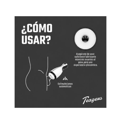 Teazers masturbador succionador compresor - Imagen 3