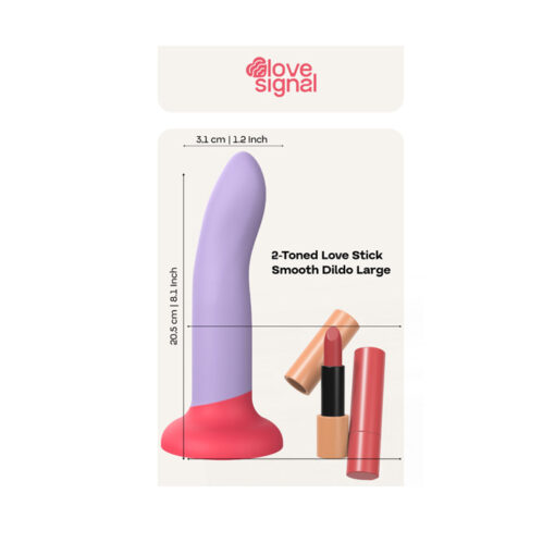Love Signal dildo de silicona líquida talla L - Imagen 5