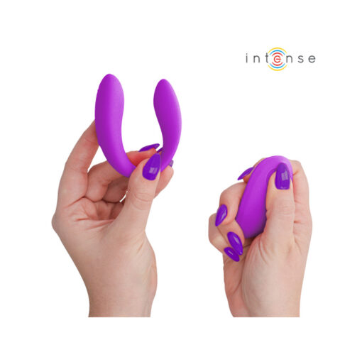 Nora vibrador parejas con mando recargable
