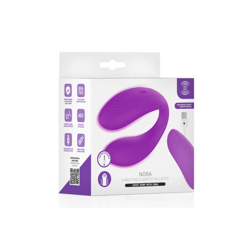 Nora vibrador parejas con mando recargable - Imagen 6