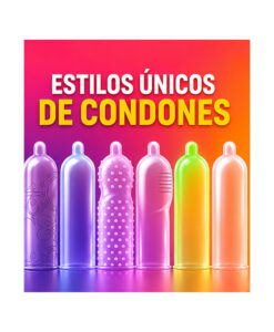 Alternative view of One Mixed Pleasures preservativos surtidos 12 ud