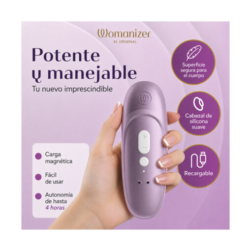 Womanizer Pro succionador de clítoris - Imagen 4