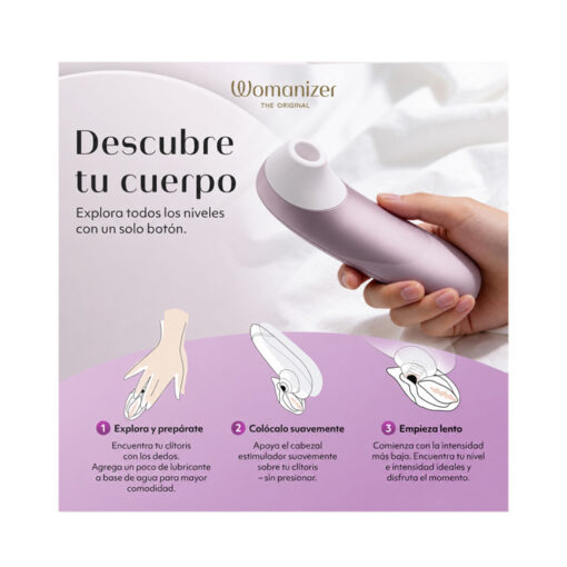 Womanizer Pro succionador de clítoris - Imagen 3